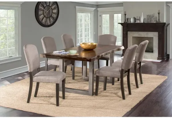 Emerson Rectangle Dining Table - Gray Sheesham