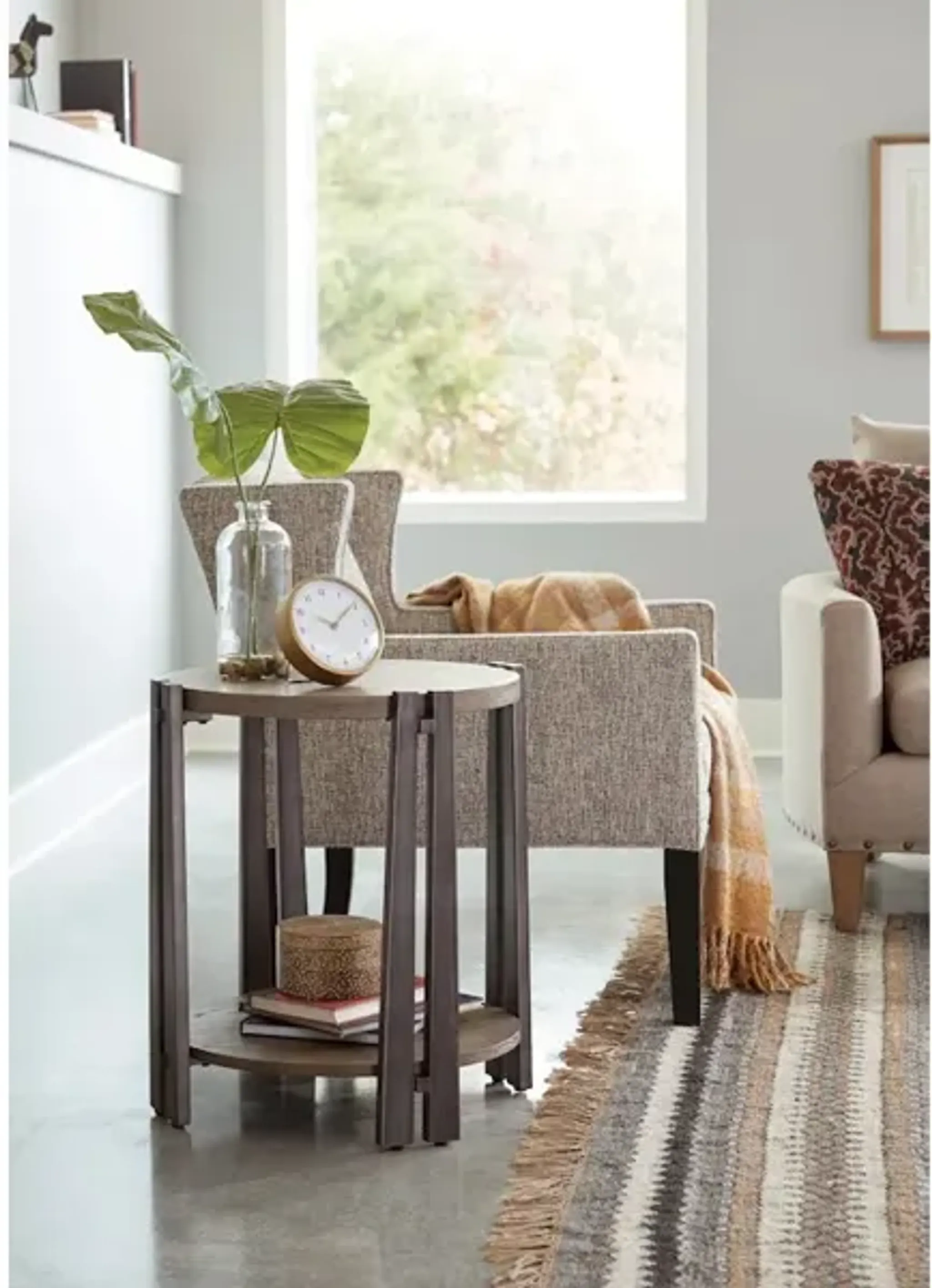 Round Chairside Table | Furniture.com