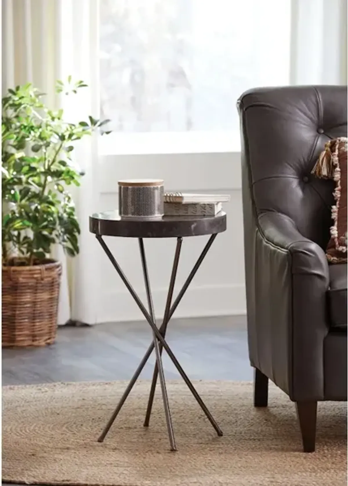 Round Chairside Table