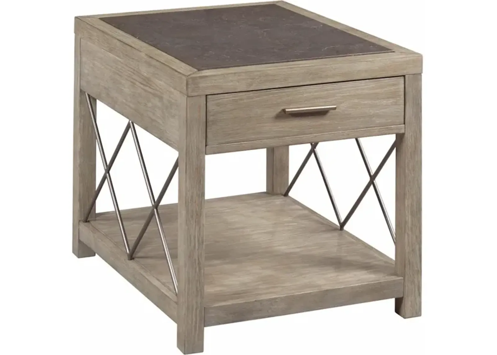 Rectangular Drawer End Table