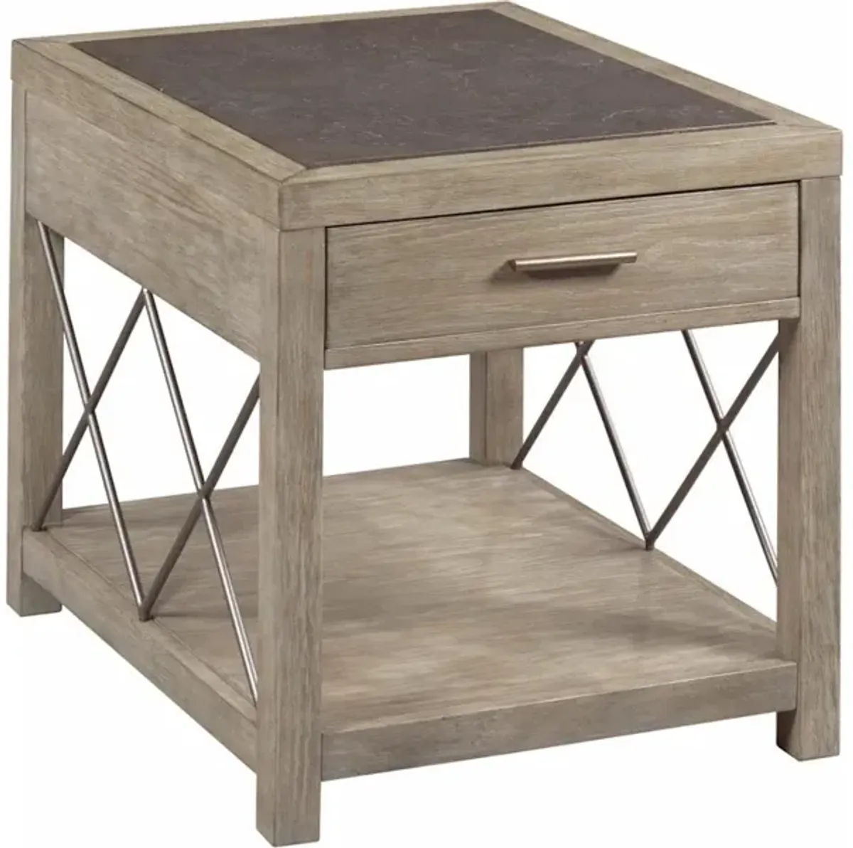 Rectangular Drawer End Table