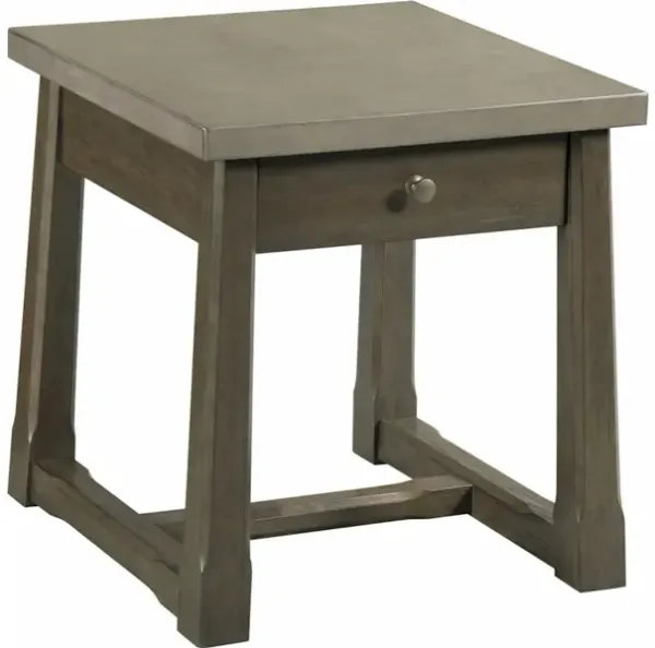Rectangular Drawer End Table