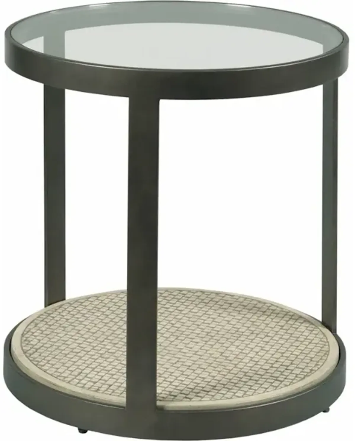 Concrete Round End Table
