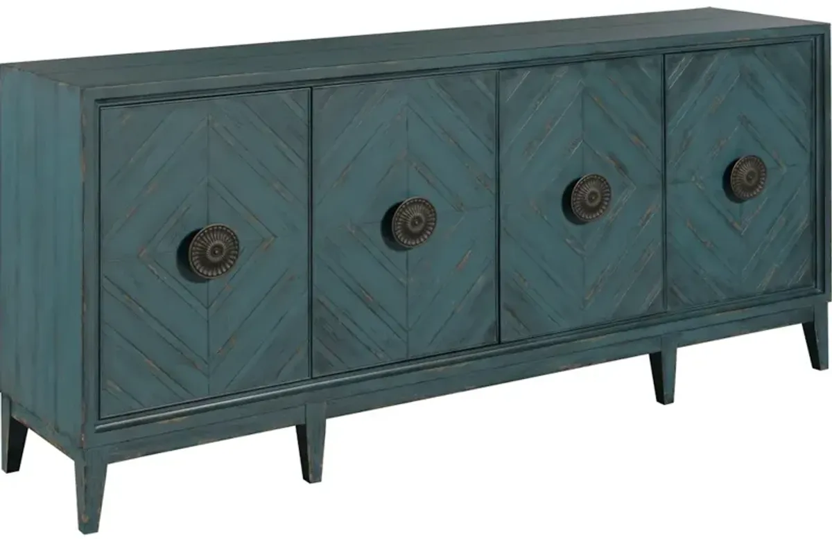 Lapis Four Door Console