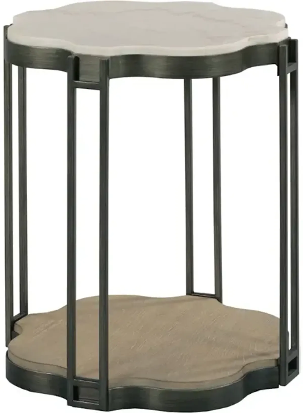 Quatrefoil Shaped End Table