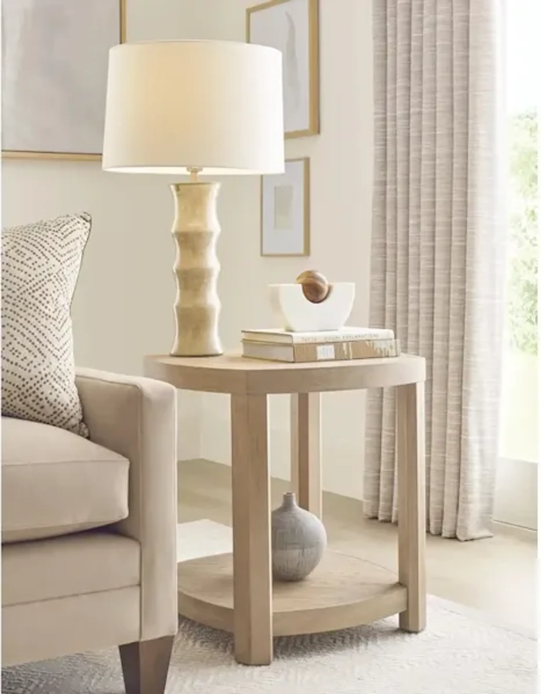 Partner Concave End Table | Furniture.com