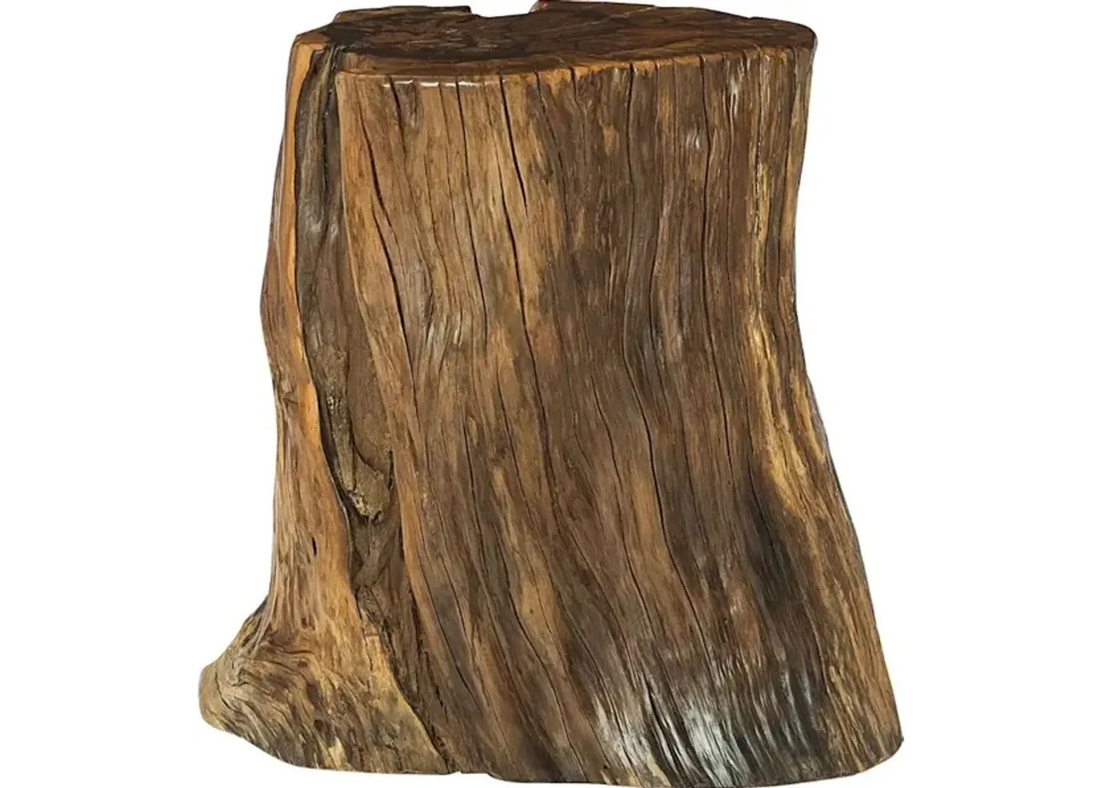 Tree Trunk Accent Table