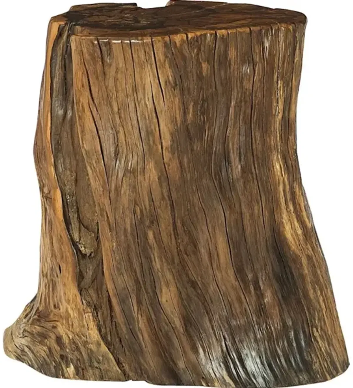 Tree Trunk Accent Table