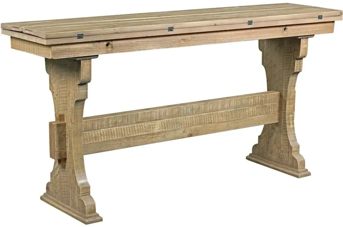 Trestle Flip Top Table