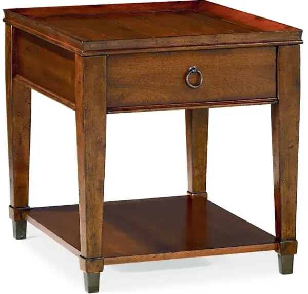 Rectangular Drawer End