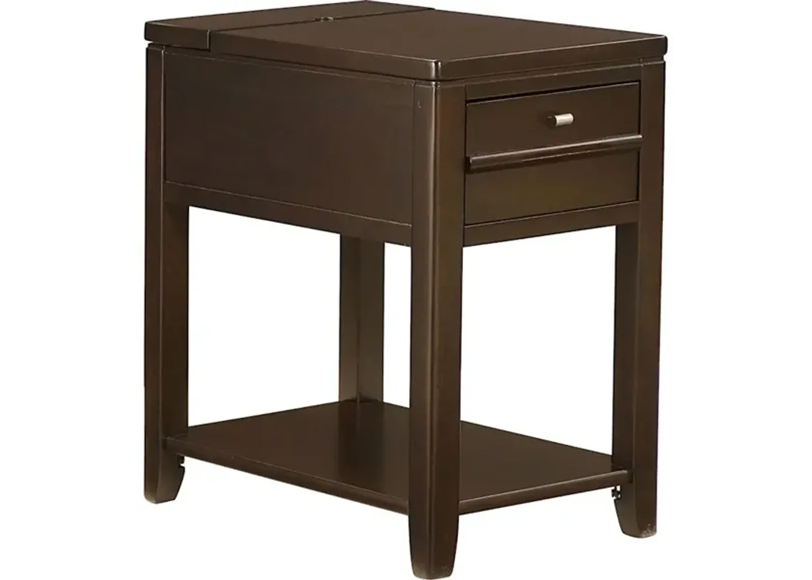 Downtown Chairside Table-espresso