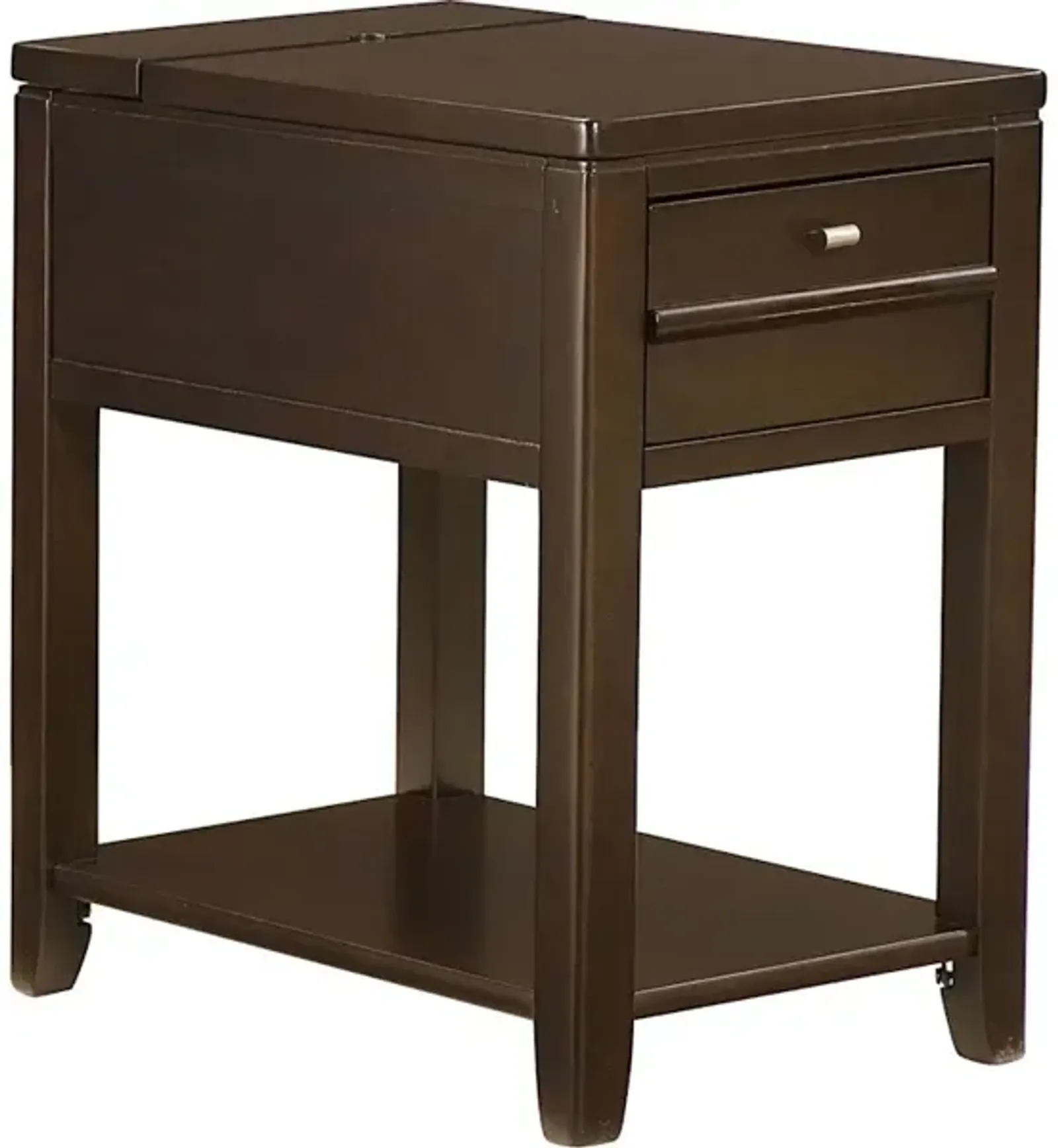 Downtown Chairside Table-espresso