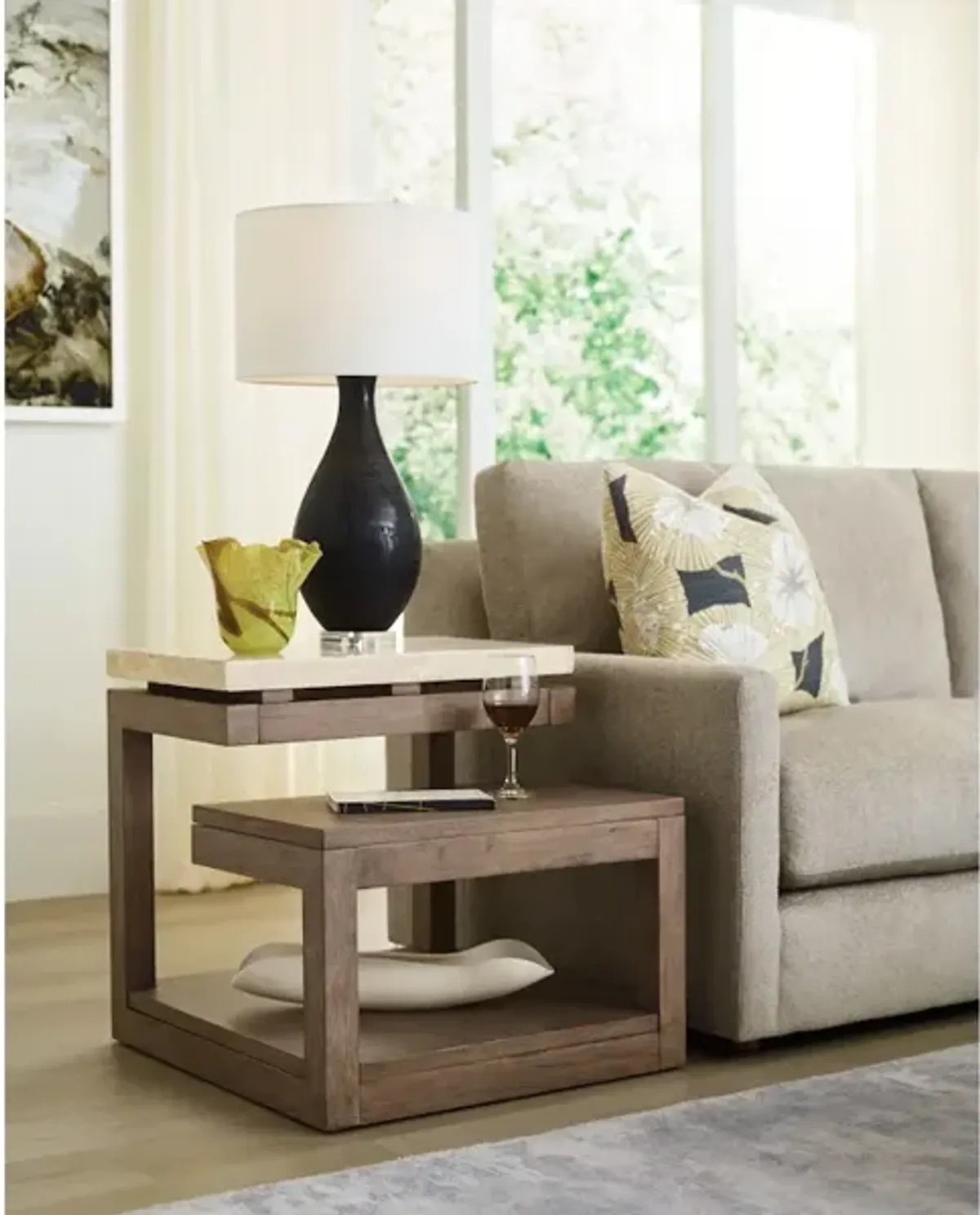 Rectangular End Table