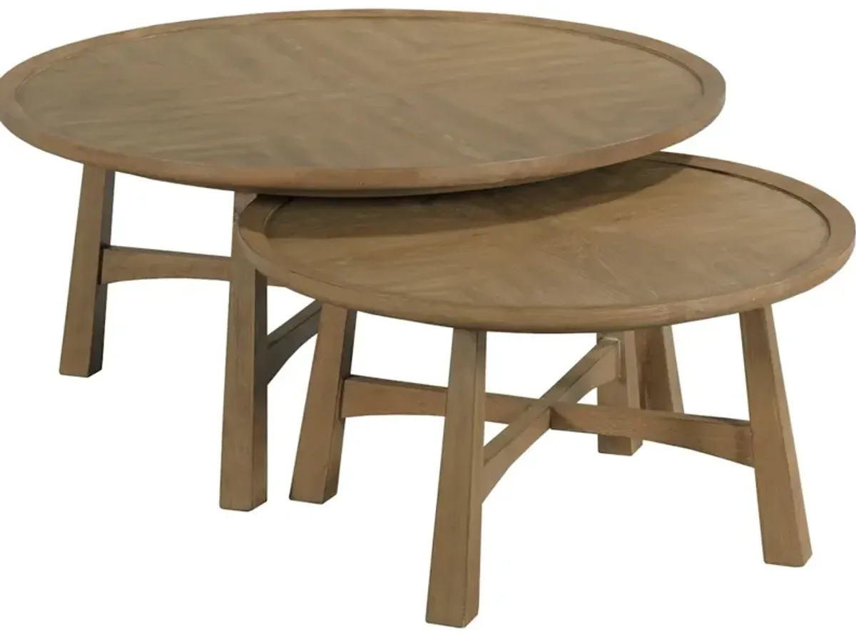 Round Coffee Table Set