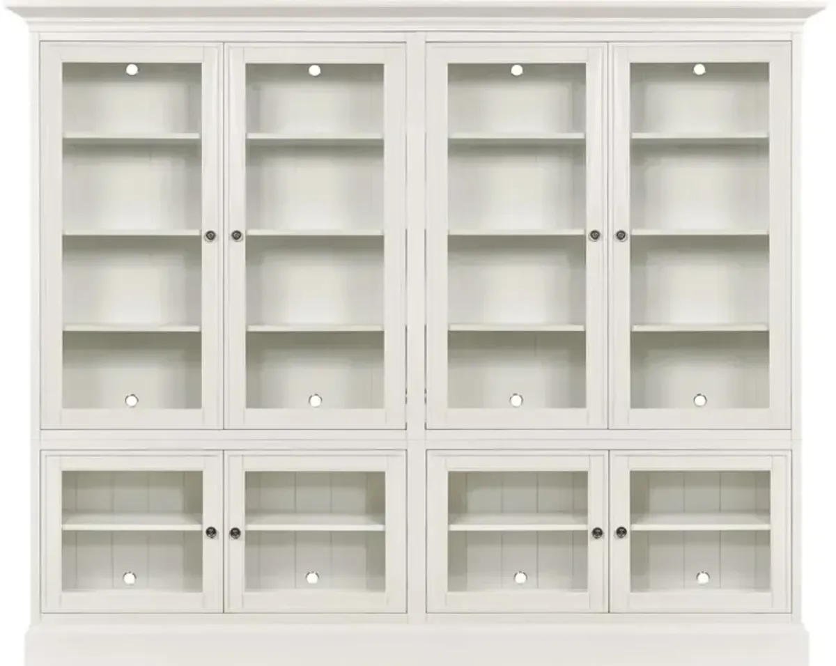 Quad Door Display Cabinet