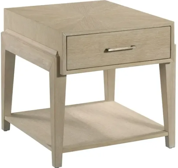 Rectangular Drawer End Table