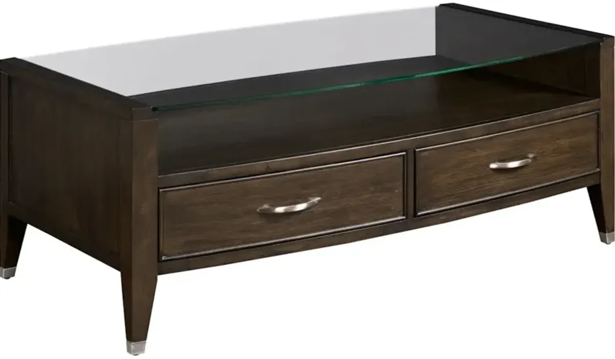 Rectangular Drawer Coffee Table