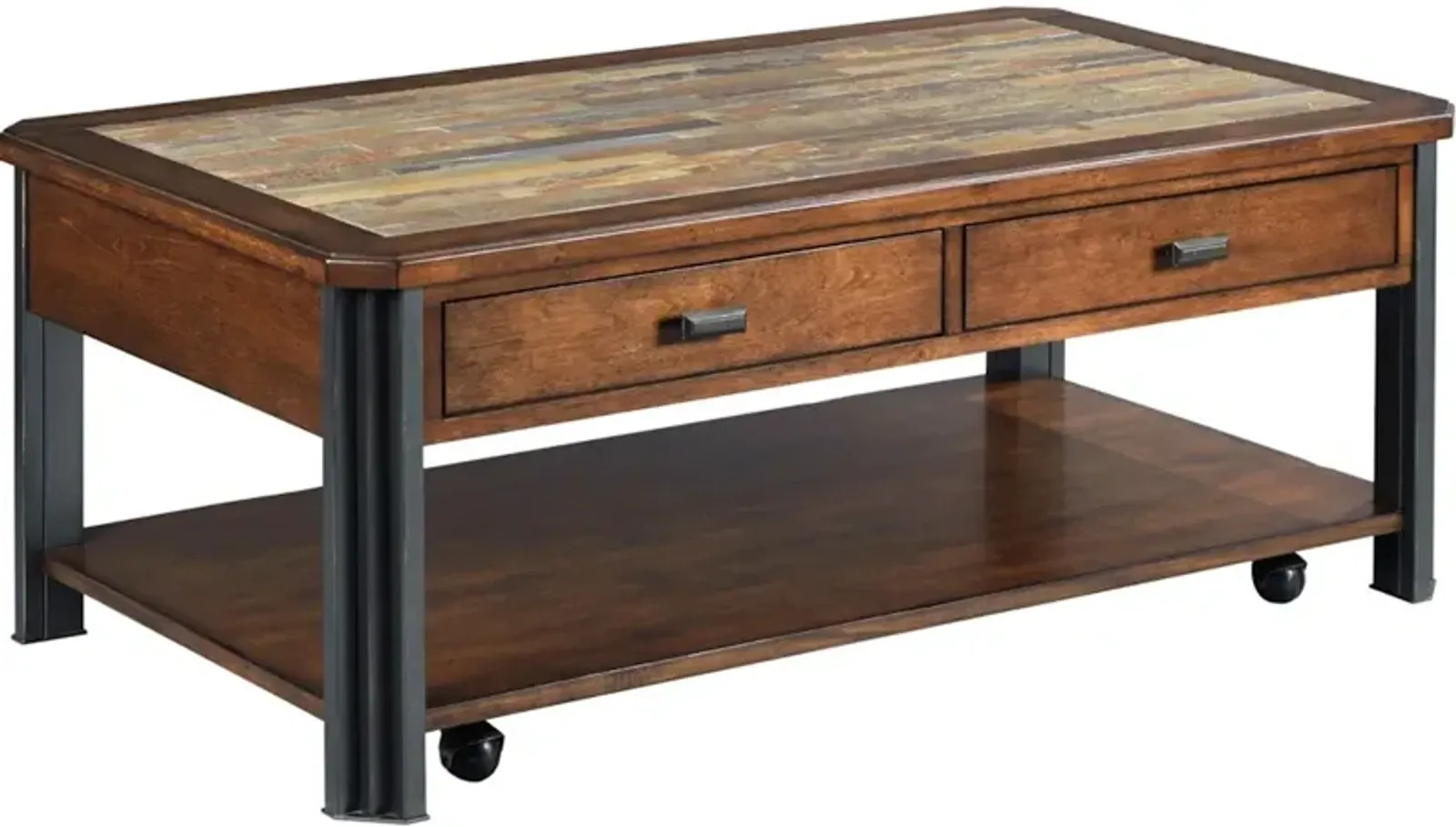 Rectangular Drawer Cocktail Table