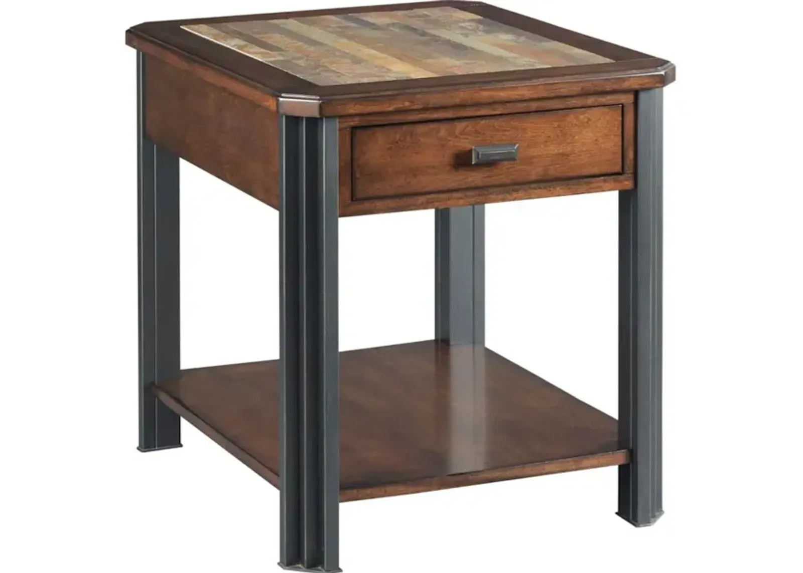 Rectangular Drawer End Table