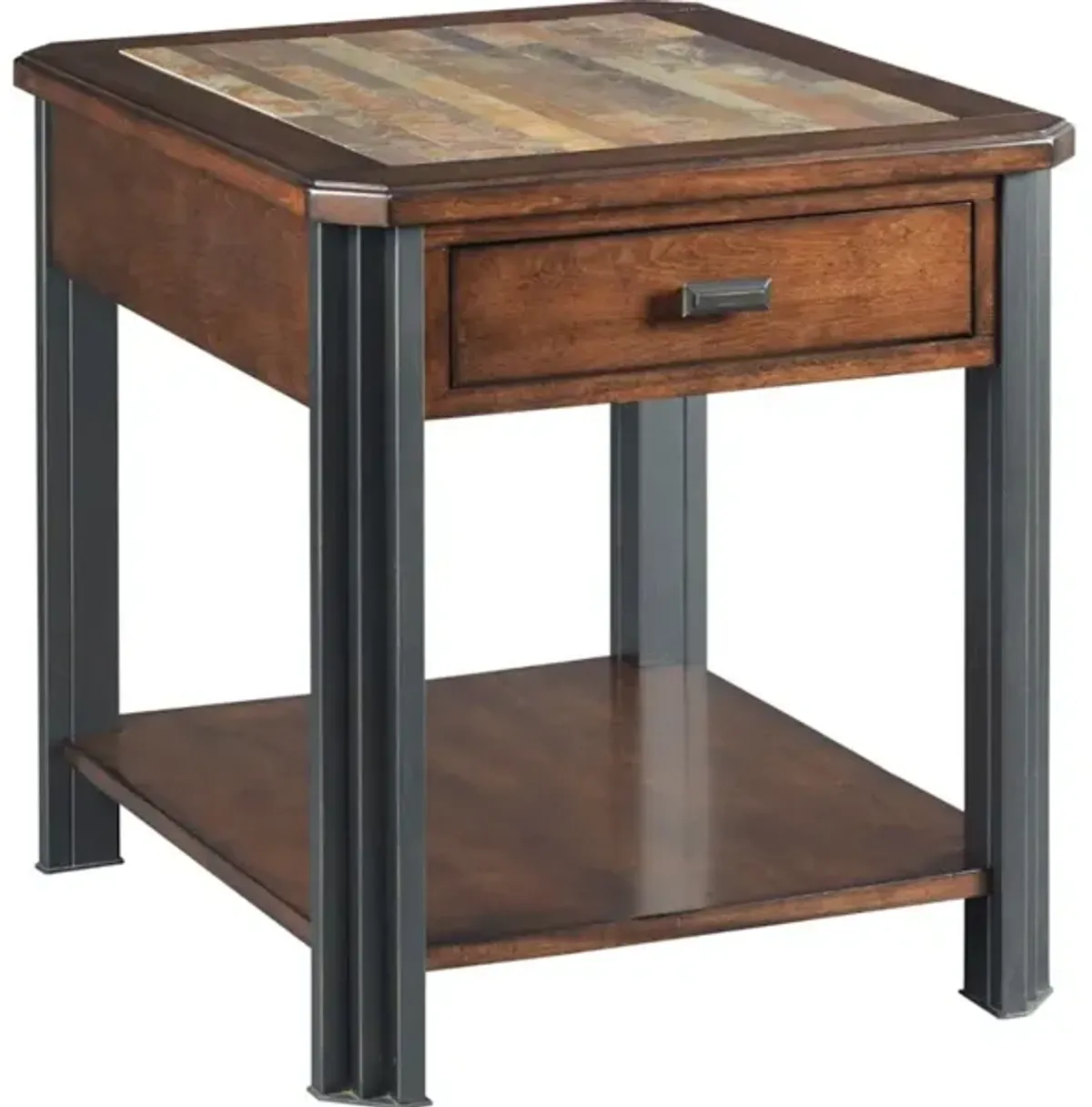 Rectangular Drawer End Table