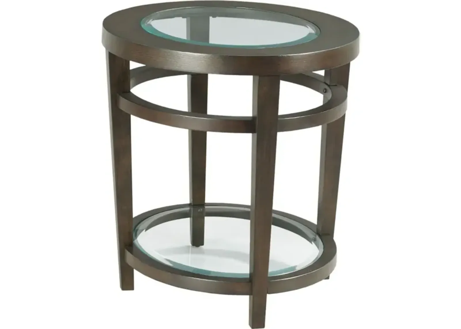 Oval End Table