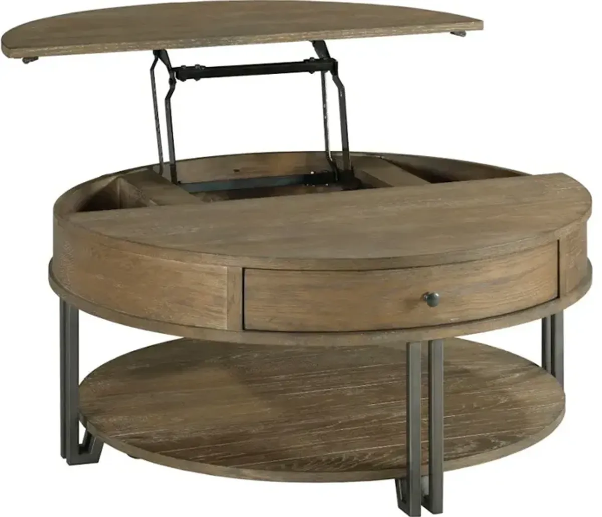 Round Lift Top Coffee Table