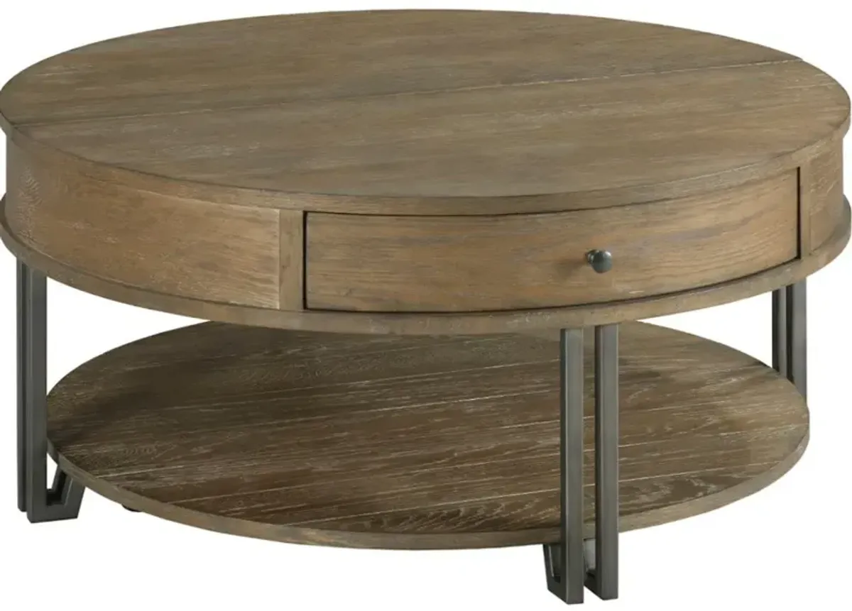 Round Lift Top Coffee Table