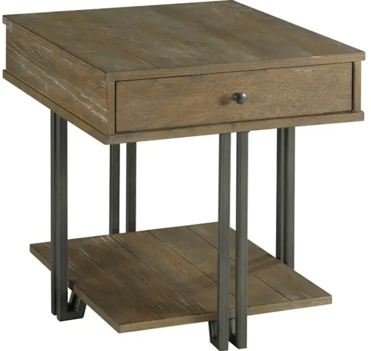 Rectangular Drawer End Table