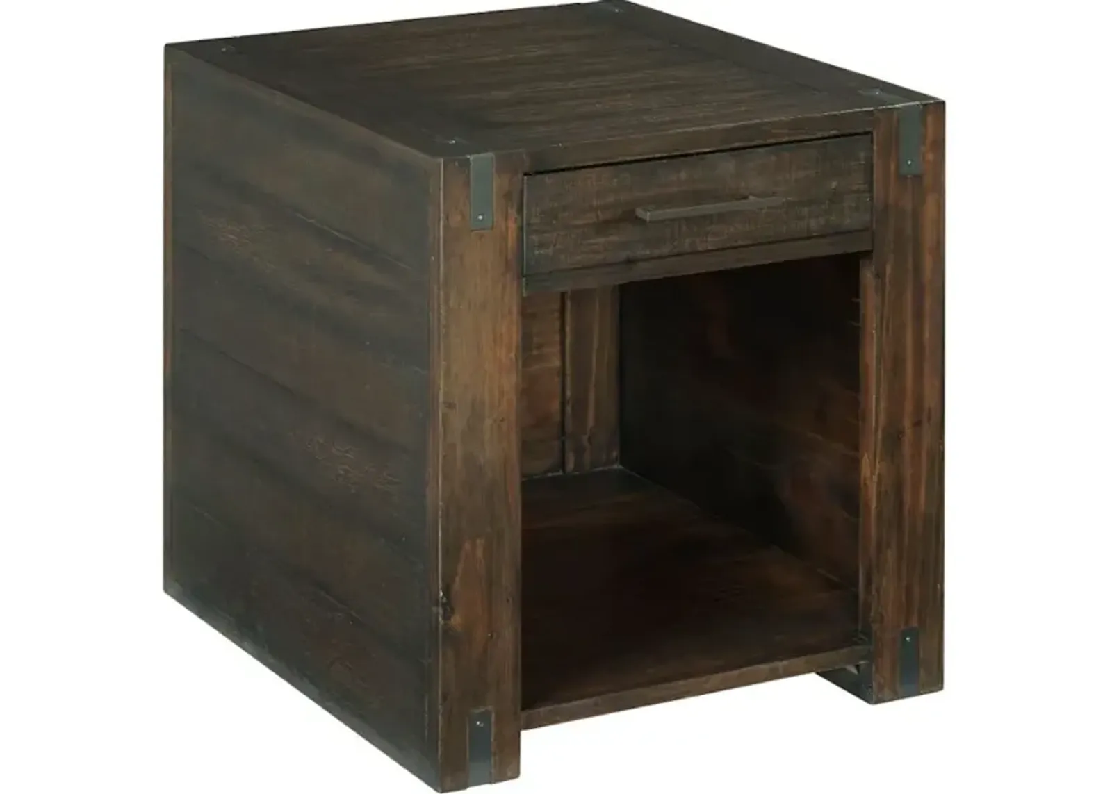 Rectangular Drawer End Table