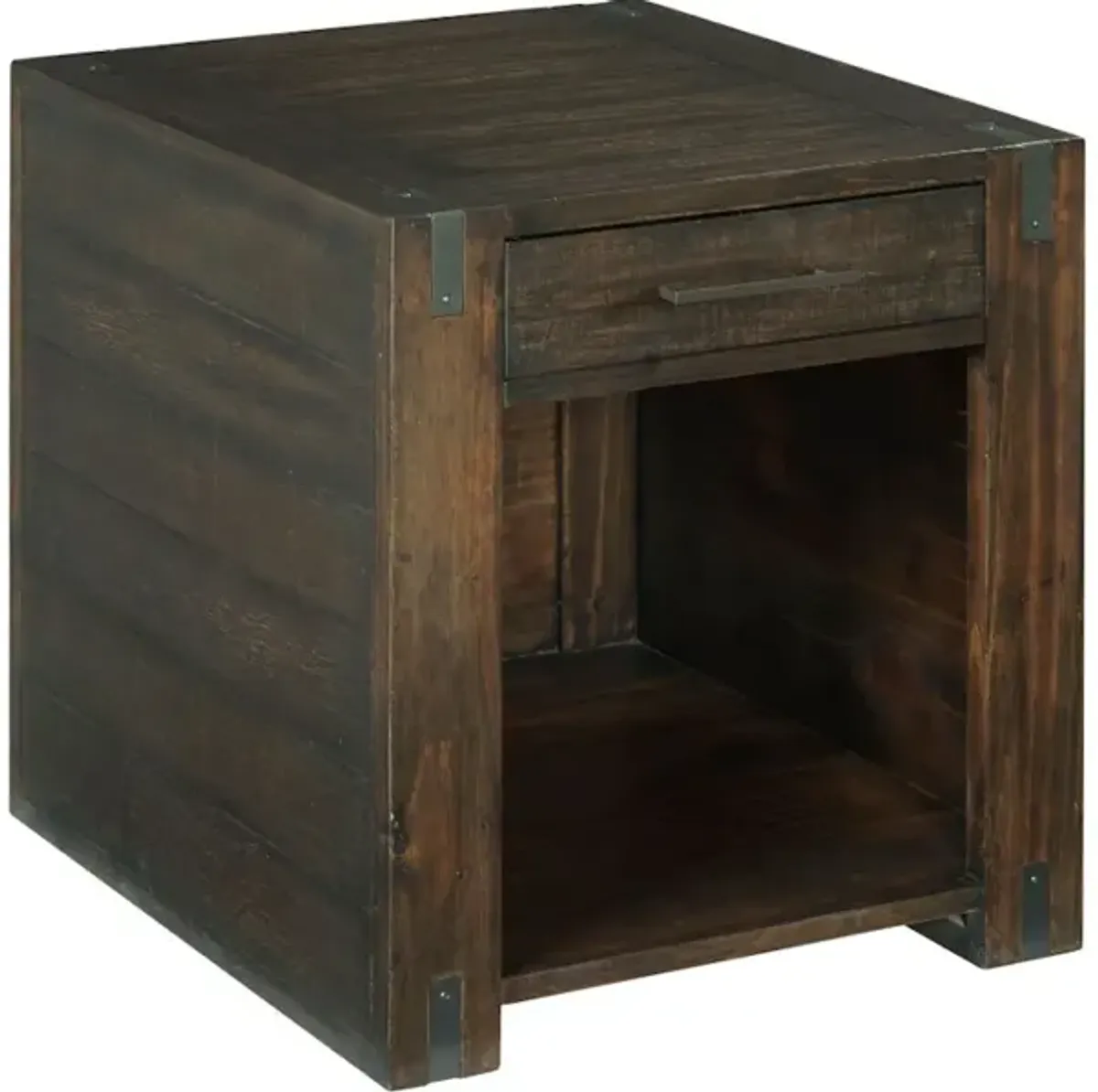 Rectangular Drawer End Table