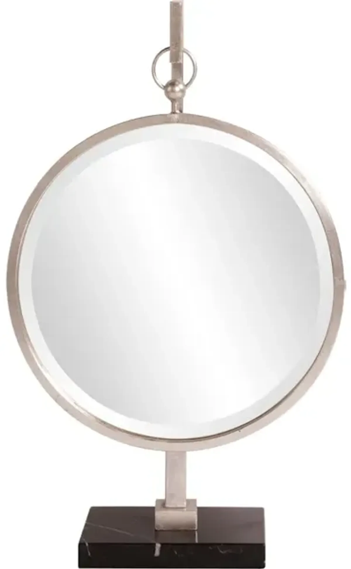 Medallion Silver Mirror