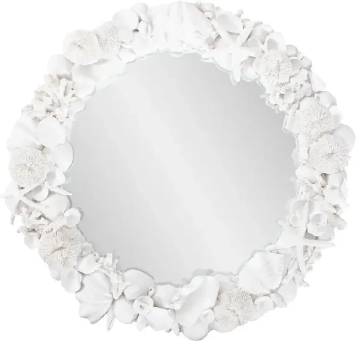 Whitewater Shell Mirror