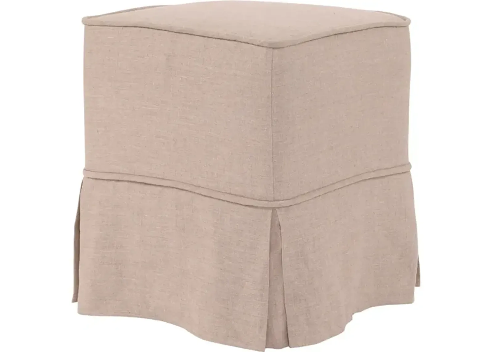 Universal Cube Linen Slub Natural - Skirted