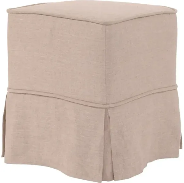 Universal Cube Linen Slub Natural - Skirted