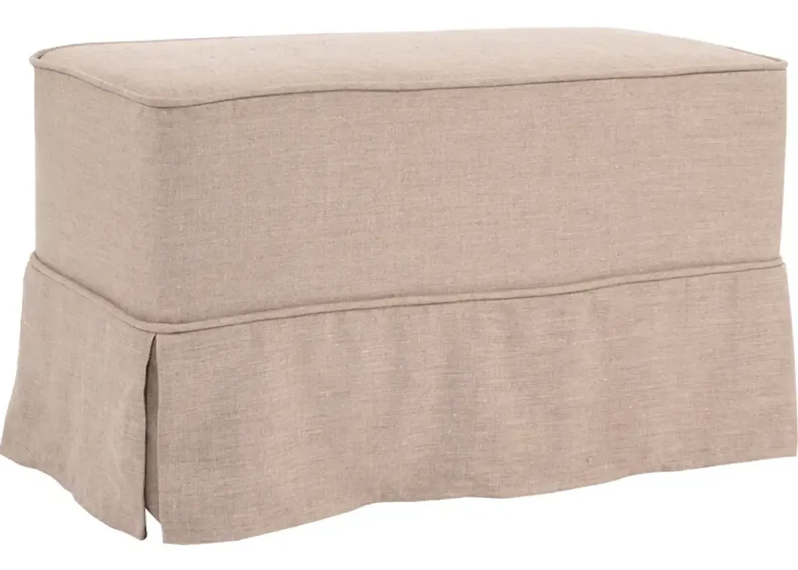 Universal Bench Linen Slub Natural - Skirted