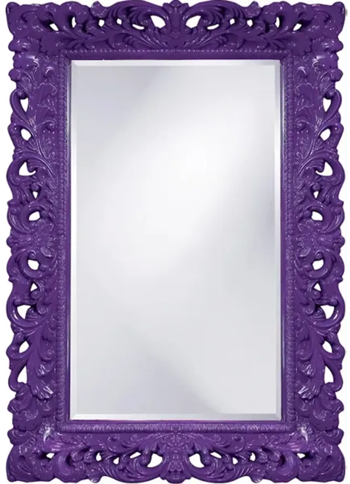 Barcelona Mirror - Glossy Royal Purple