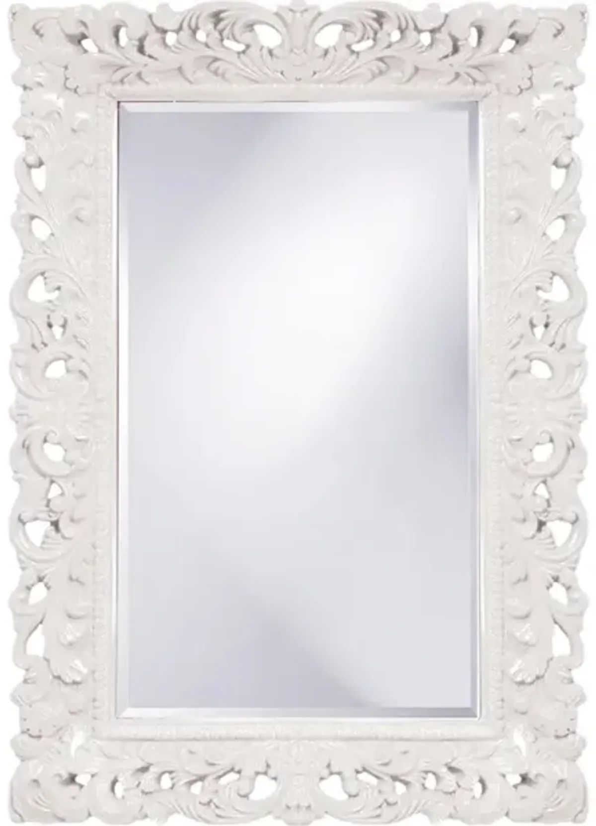 Barcelona Mirror - Glossy White