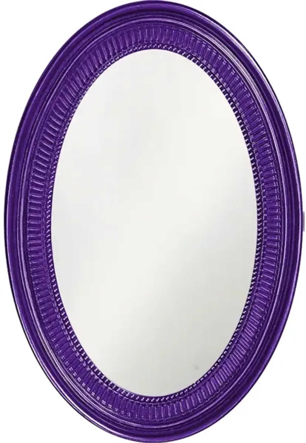 Ethan Mirror - Glossy Royal Purple