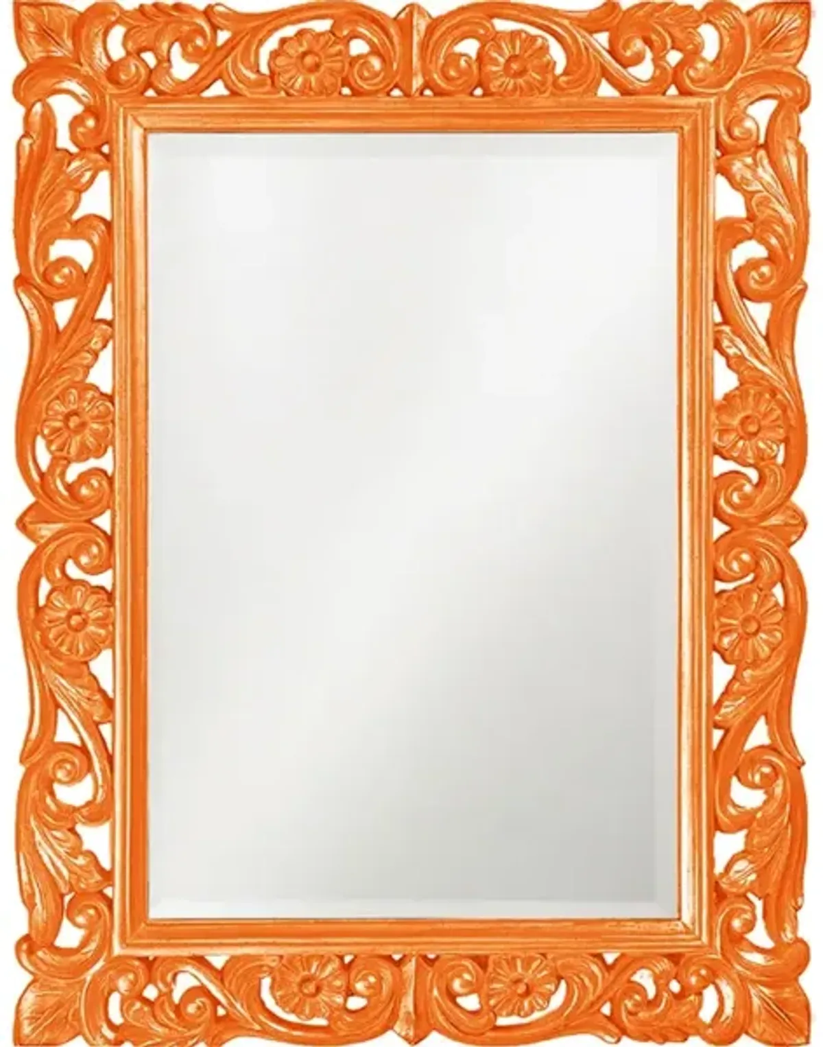 Chateau Mirror - Glossy Orange