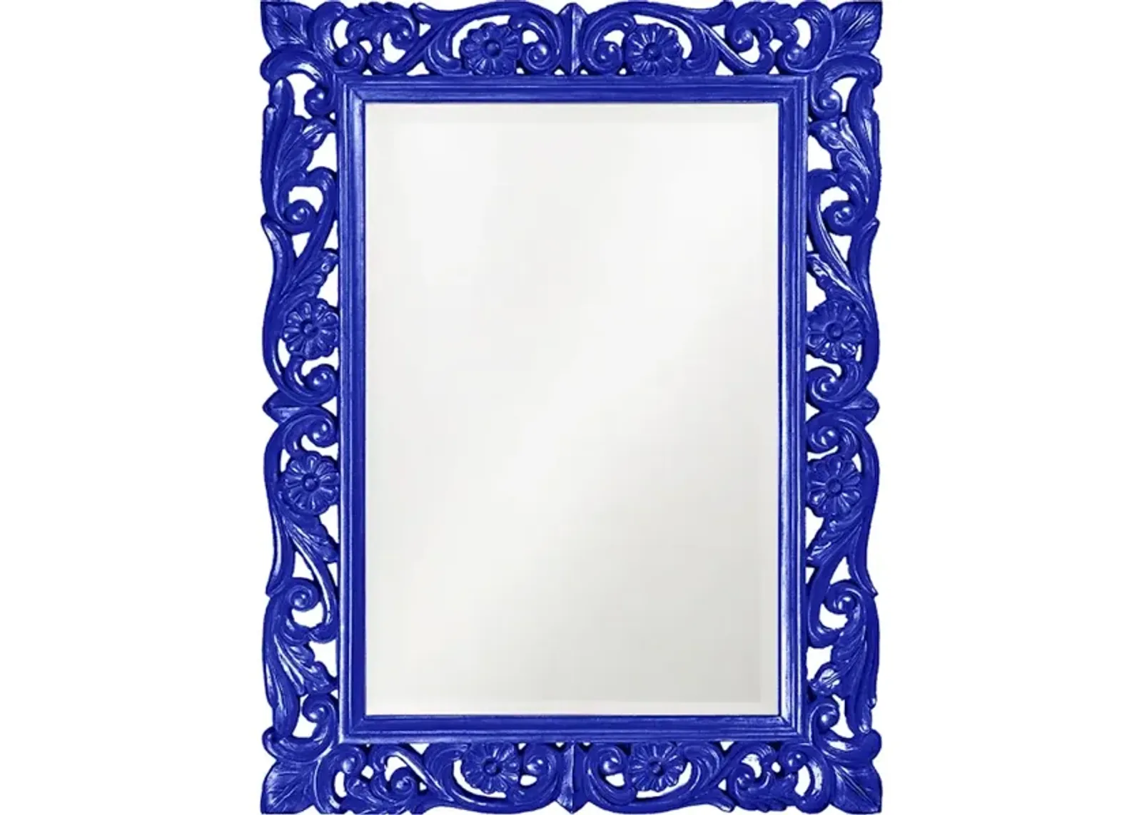 Chateau Mirror - Glossy Royal Blue