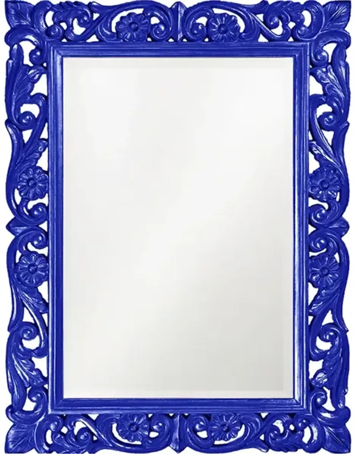 Chateau Mirror - Glossy Royal Blue