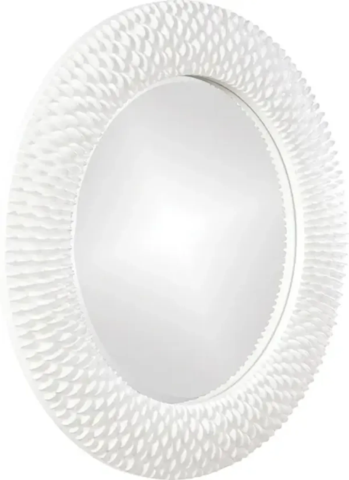 Bergman Mirror - Glossy White