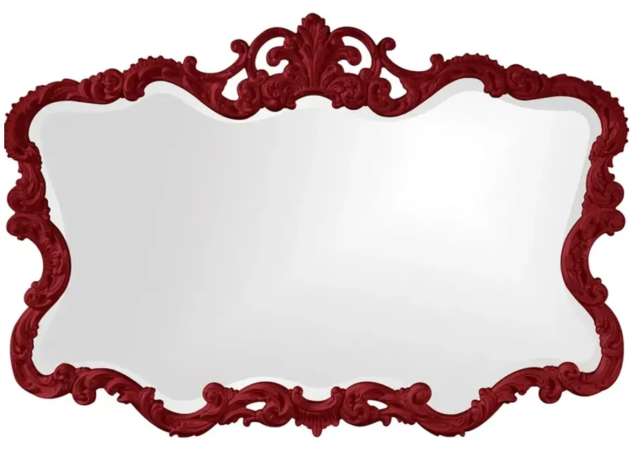 Talida Mirror - Glossy Burgundy