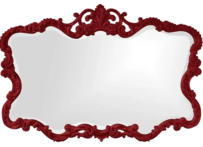 Talida Mirror - Glossy Burgundy