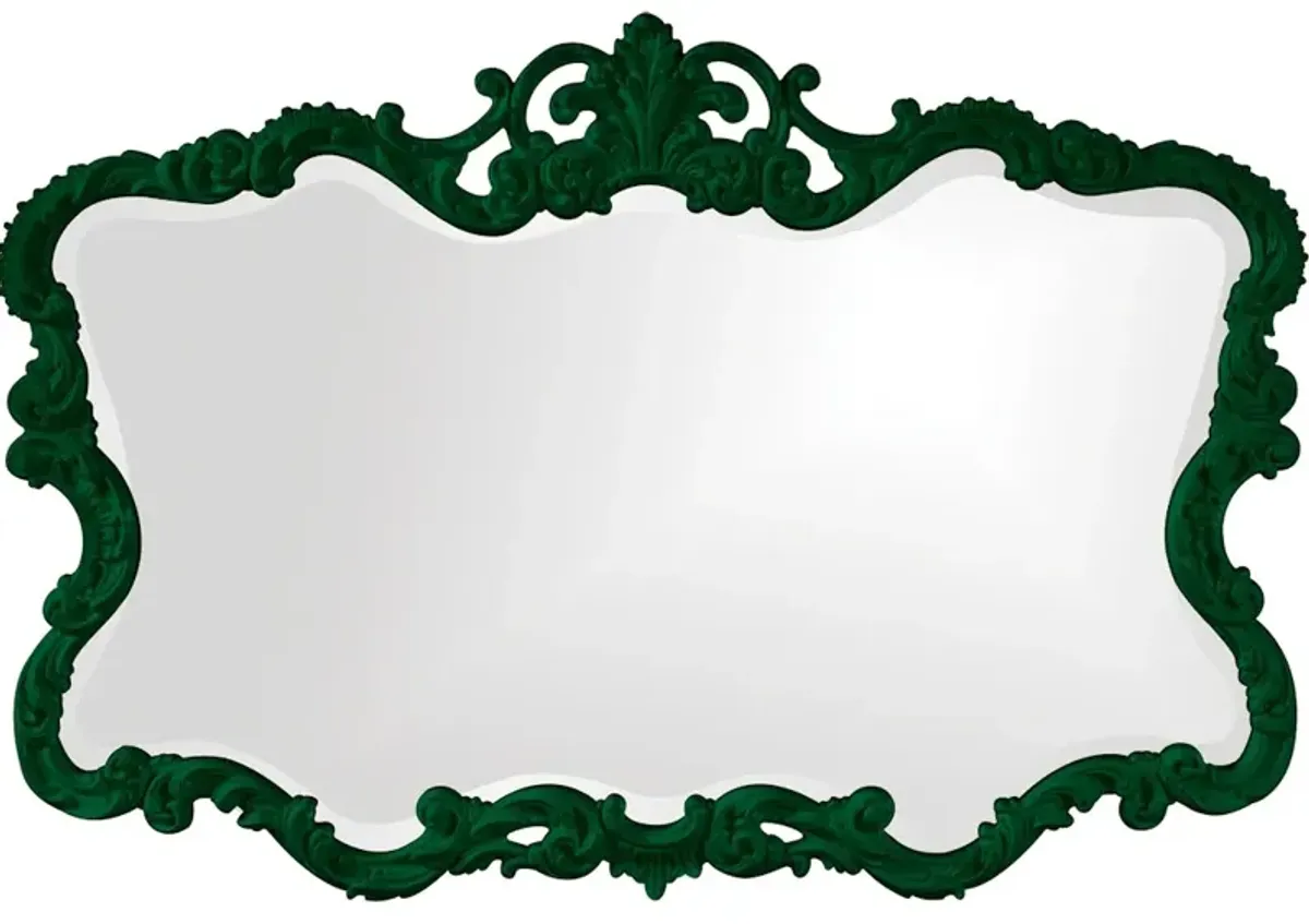 Talida Mirror - Glossy Hunter Green