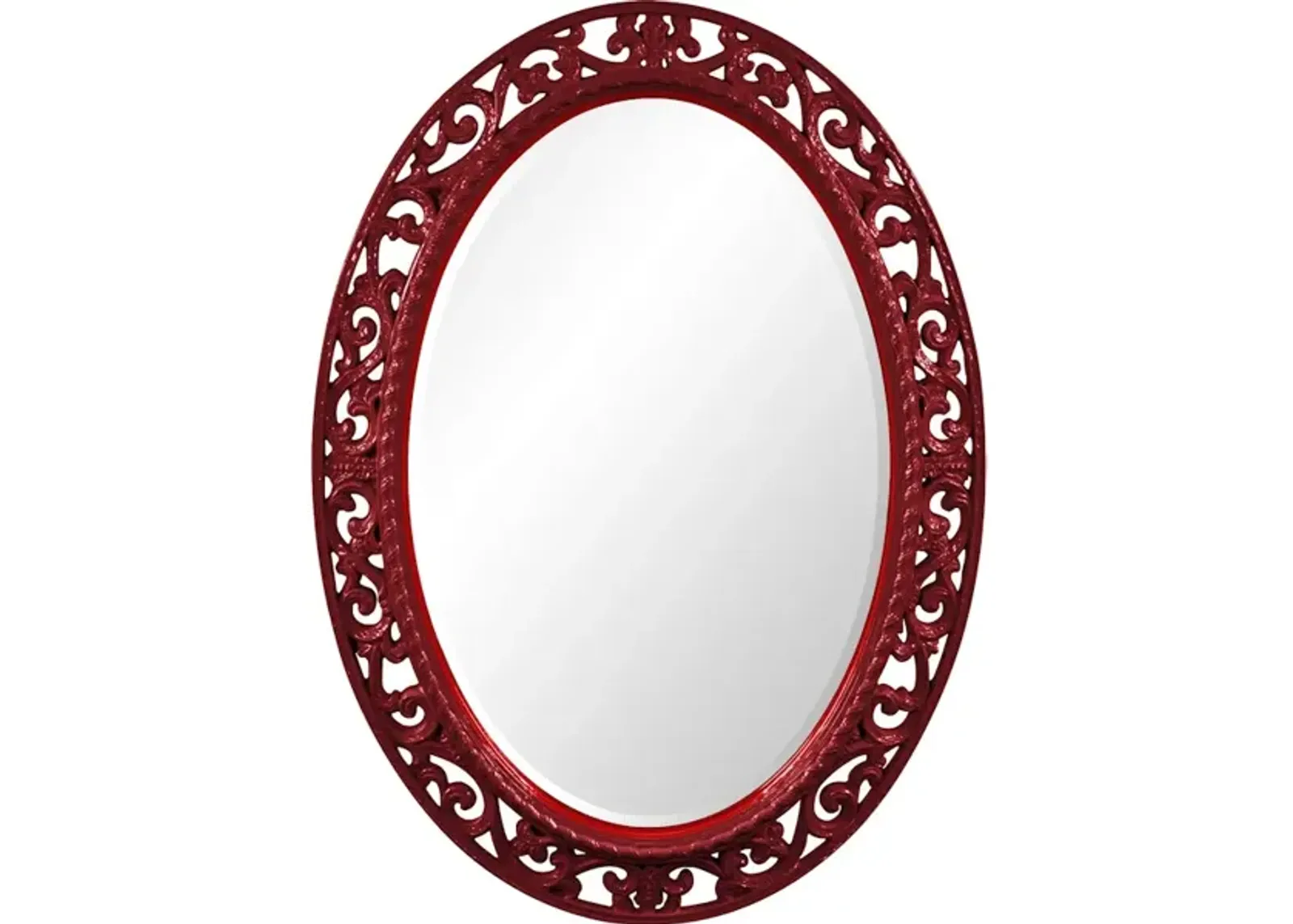 Suzanne Mirror - Glossy Burgundy