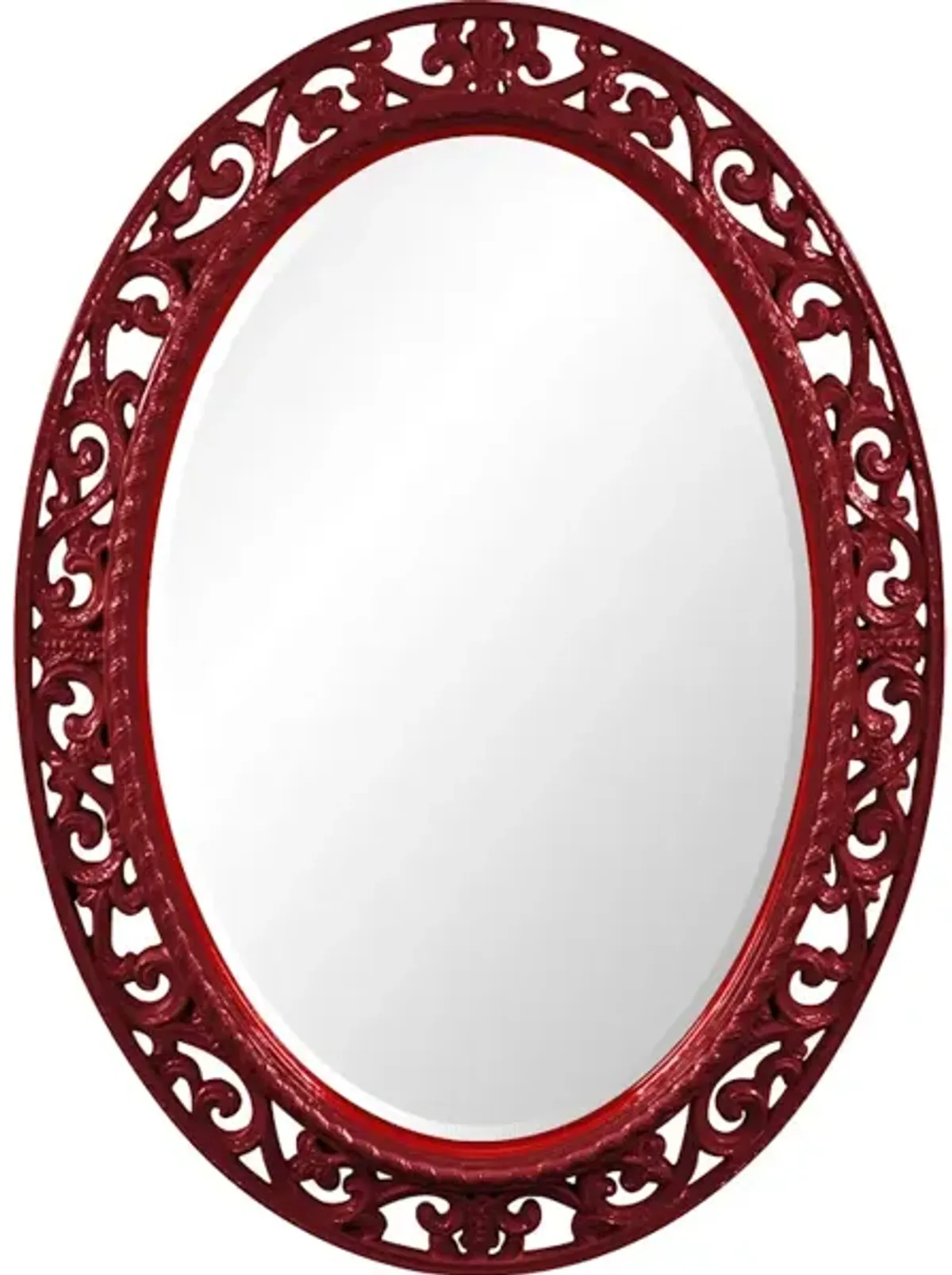 Suzanne Mirror - Glossy Burgundy