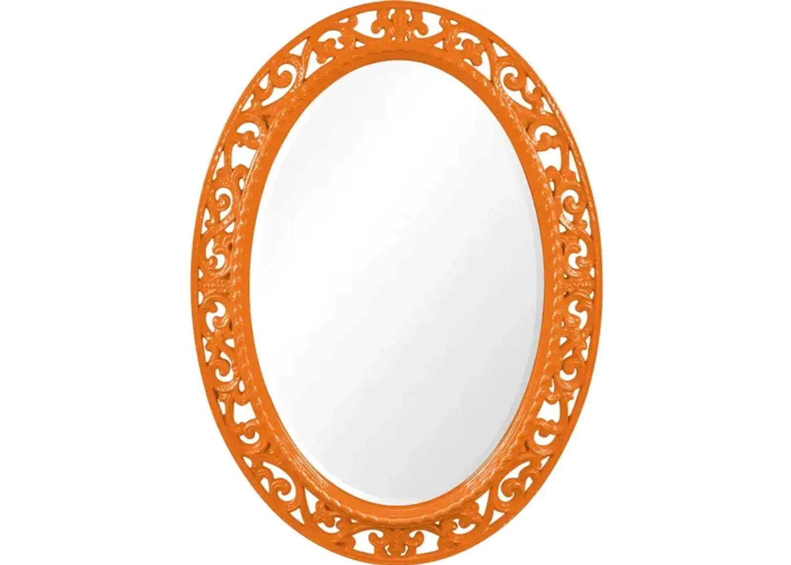 Suzanne Mirror - Glossy Orange