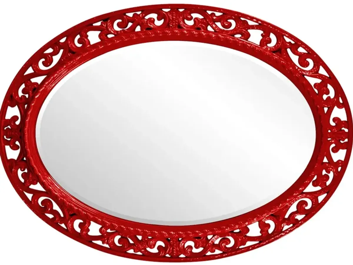 Suzanne Mirror - Glossy Red