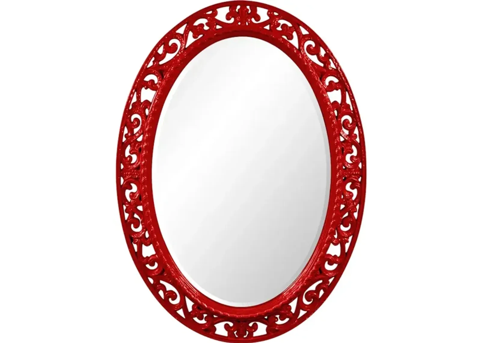 Suzanne Mirror - Glossy Red